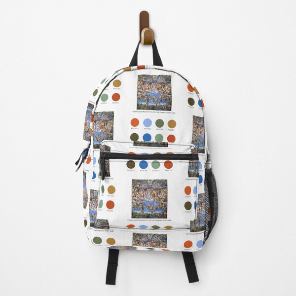 Item preview, Colour Palette of Michelangelo Buonarroti's The Last Judgment (1536-1541) designed and sold by CoffeewithAnh.
