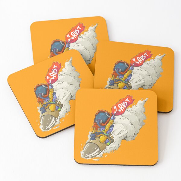 Item preview, Rust cute hazmat flying designed and sold by GamersHeaven.