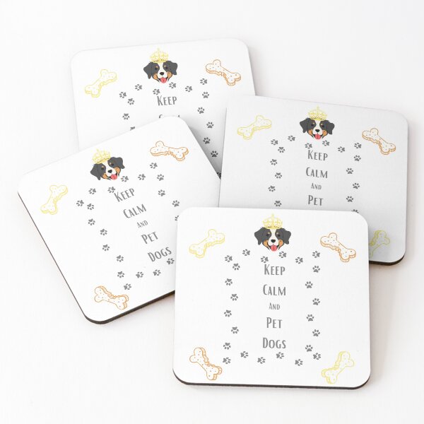 Item preview, Keep Calm And Pet Dogs designed and sold by BunnyPanda0120.