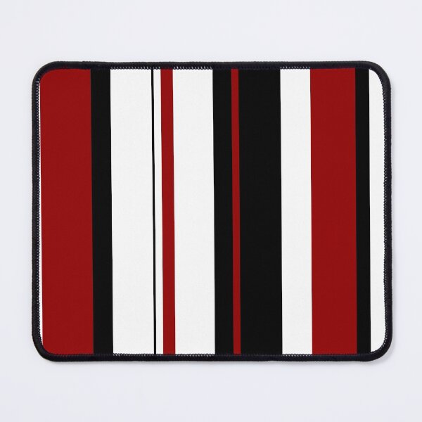 Item preview, Red Black White Abstract Stripes designed and sold by wordznart.