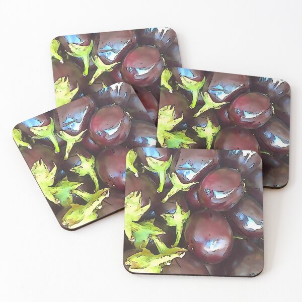 Item preview, Artistic Aubergines Black Outline Art designed and sold by taiche.