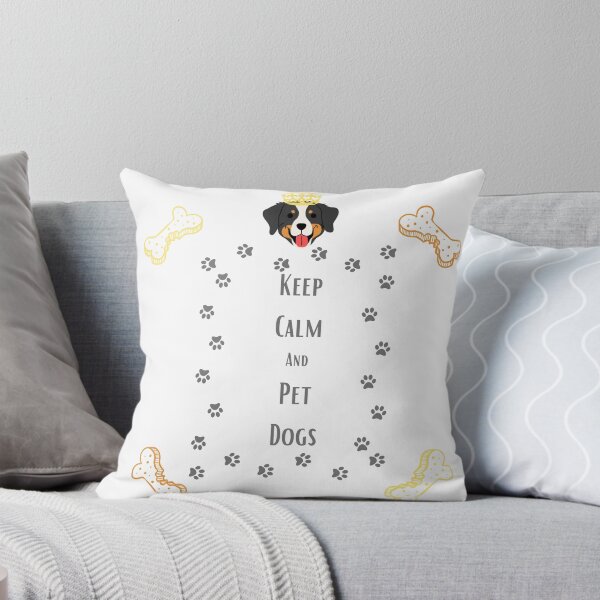 Item preview, Keep Calm And Pet Dogs designed and sold by BunnyPanda0120.