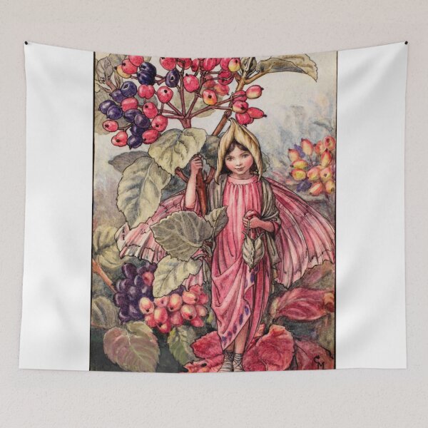 Item preview, The Wayfaring Tree Fairy illustration  designed and sold by Bellathewilde.