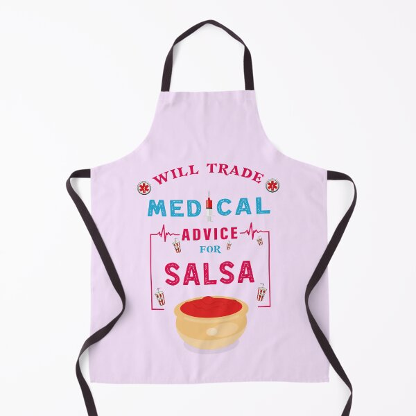 Item preview, Will Trade Medical Advice For Salsa - Funny Salsa Lover Quote For Doctor Nurse designed and sold by Deezain.