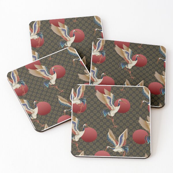Item preview, Crane bird pattern designed and sold by Hand-drawn.