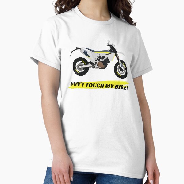 Item preview, Motorcycle Husqvarna 701 quote Don't Touch My Bike designed and sold by WiredDesigns.
