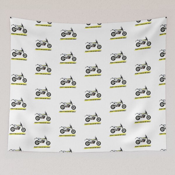 Item preview, Motorcycle Husqvarna 701 quote Don't Touch My Bike designed and sold by WiredDesigns.