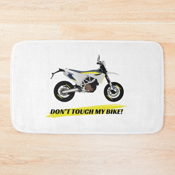 Item preview, Motorcycle Husqvarna 701 quote Don't Touch My Bike designed and sold by WiredDesigns.