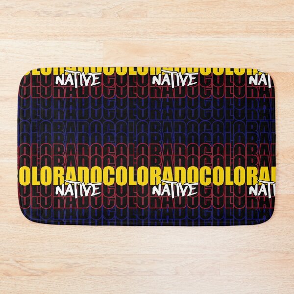 Item preview, Colorado Native State Flag Typography designed and sold by that5280lady.