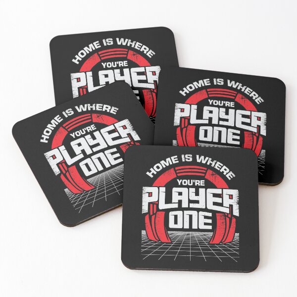 Item preview, Home Is Where You're Player One Gaming Gamer Gift designed and sold by Marcid95.