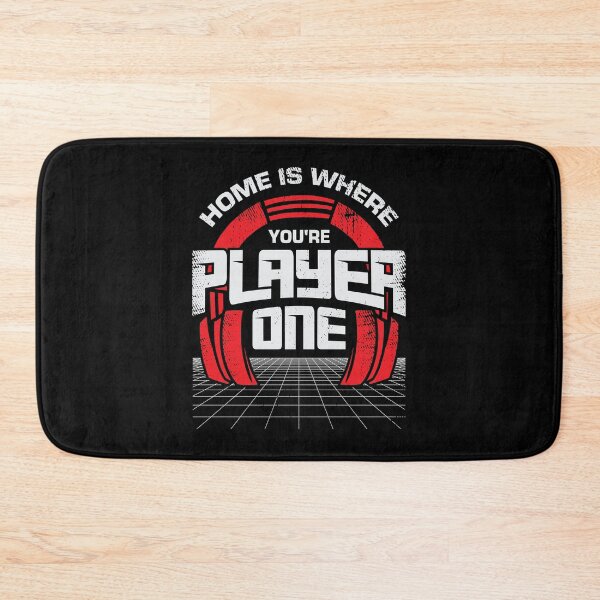 Item preview, Home Is Where You're Player One Gaming Gamer Gift designed and sold by Marcid95.