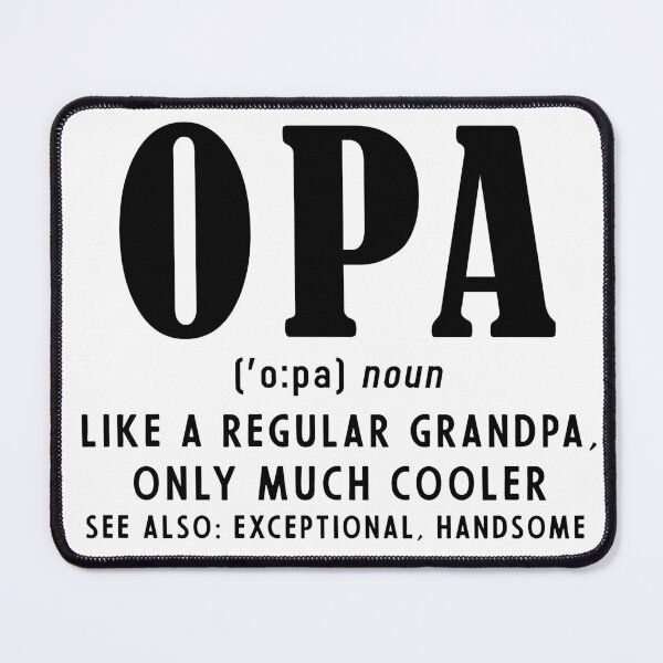 Item preview, Opa Like A Regular Grandpa Only Much Cooler Gift for Grandpa, papa , Mens designed and sold by Unicorny-Design.