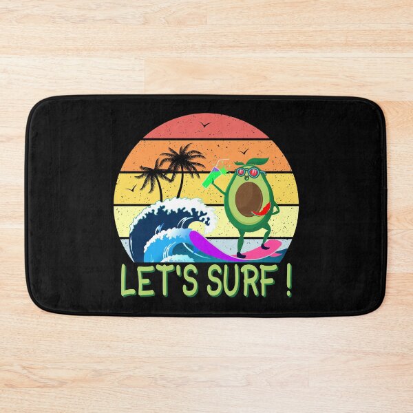 Item preview, Funny Avocado Surfing , Let's Surf designed and sold by MoSaid.