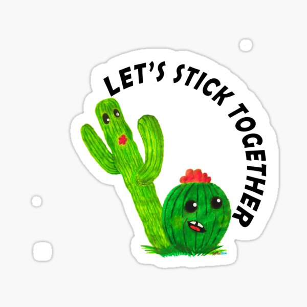 cactus party Sticker