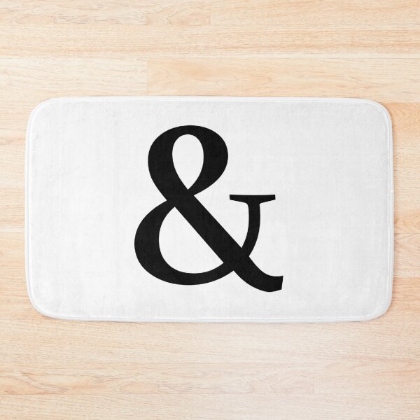 Item preview, ampersand symbol designed and sold by aquanour.