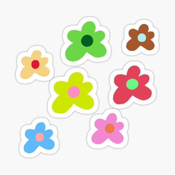 Flower Power Sticker