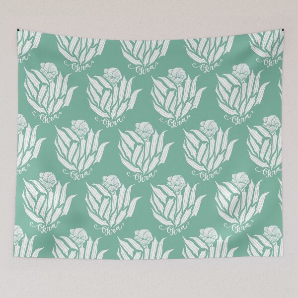 Item preview, The Bloom of Okra designed and sold by Chee Sim.