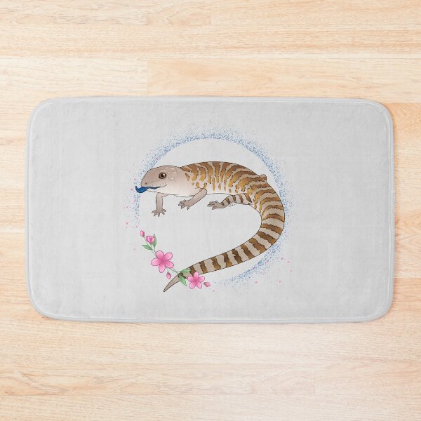 Item preview, Blue Tongue Skink Floral Theme! designed and sold by anacecilia.