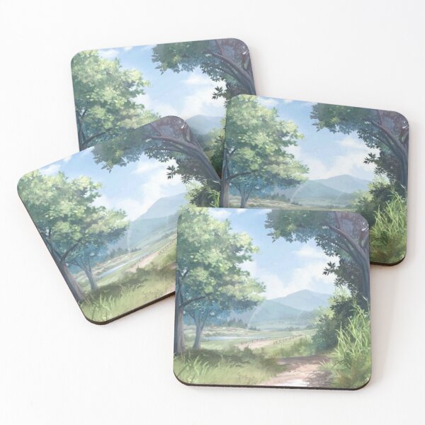 Item preview, Drawing poster beautiful countryside japan designed and sold by rkassee10.