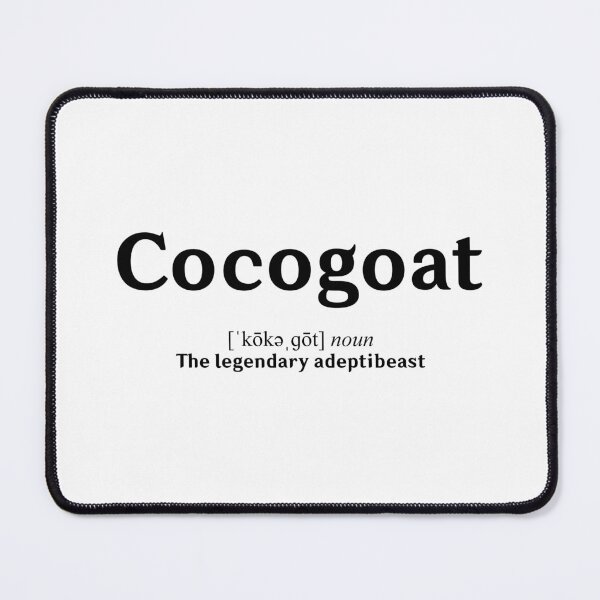 Item preview, Cocogoat black designed and sold by DRKNT.