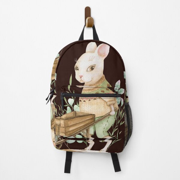 Item preview, Rabbit gardener with a cart designed and sold by MagicStrawberry.
