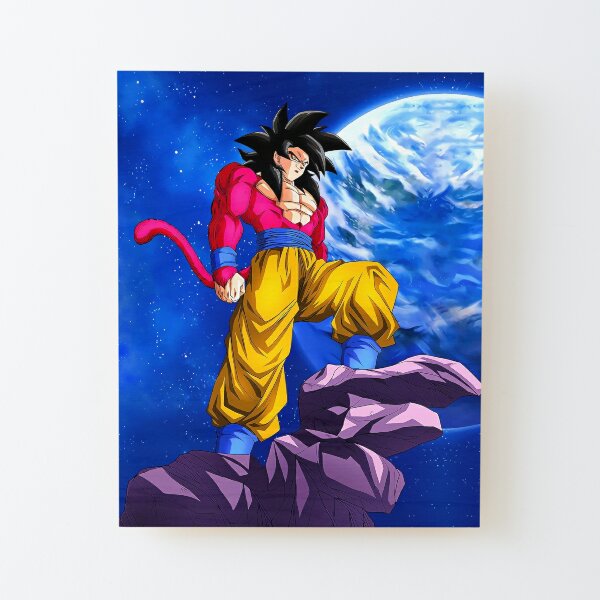 Goku SSJ4 Vegeta SSJ4 DBGT Mounted Print for Sale by Anime and More