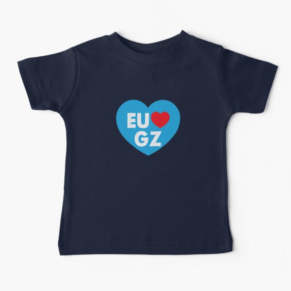Eu Amo GZ Camiseta para bebés