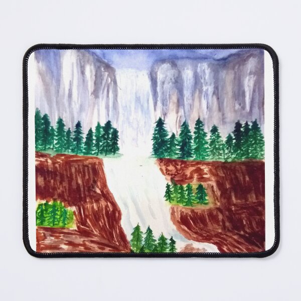 Item preview, Waterfall landscape designed and sold by Arbia Sultana.