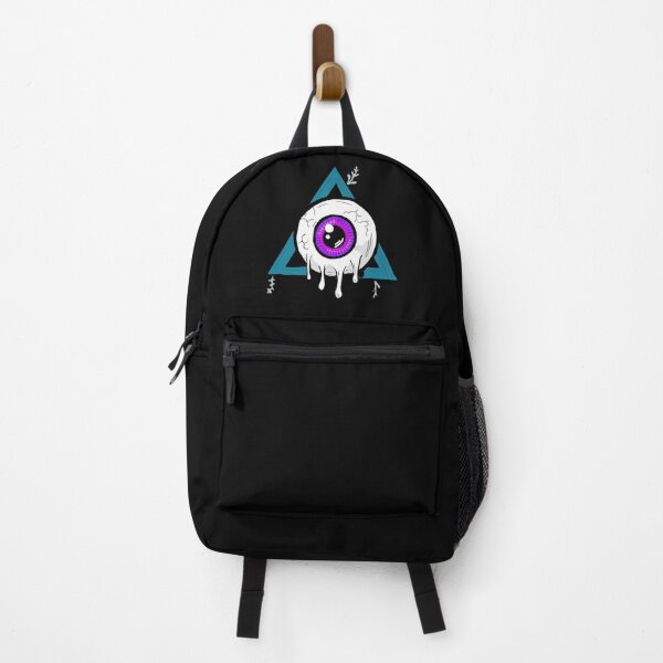 Item preview, Melting purple all seeing eye black background  designed and sold by DemonicGloom.