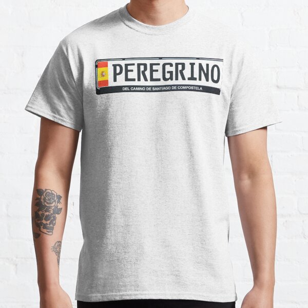 Autokennzeichen Peregrino del Camino Classic T-Shirt