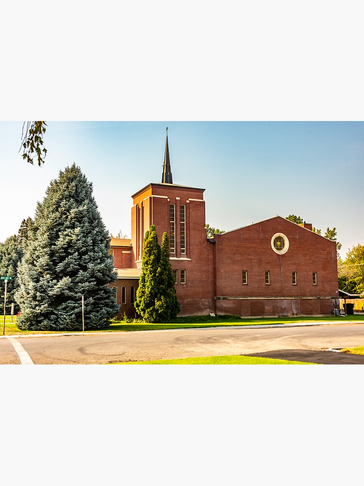 "The Gooding United Methodist Church" Sticker for Sale by mtbearded1