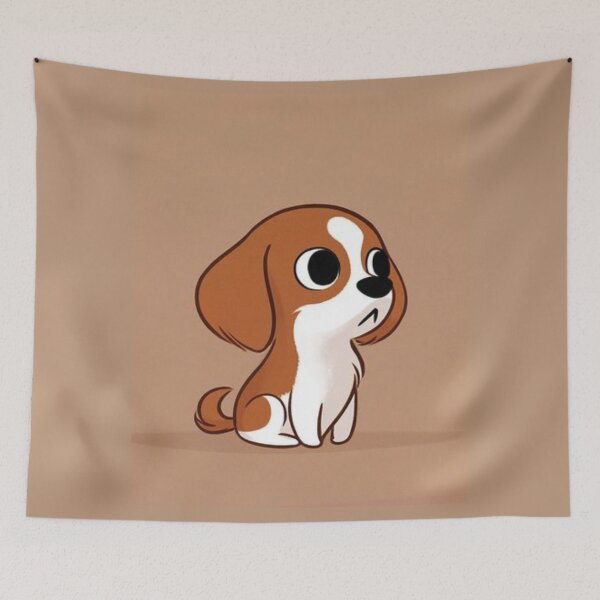 Item preview, cute dog designed and sold by Thehecticstore.