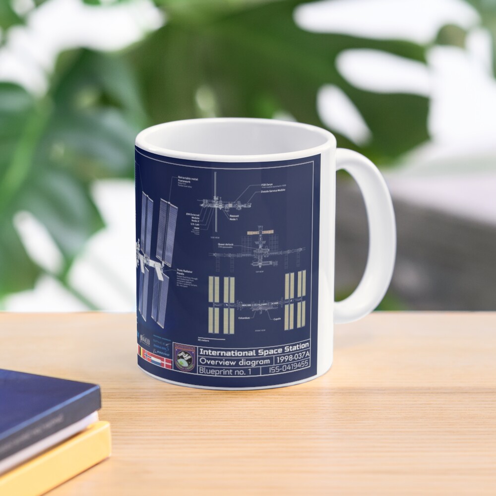 Star Wars Ship Blueprint Mug