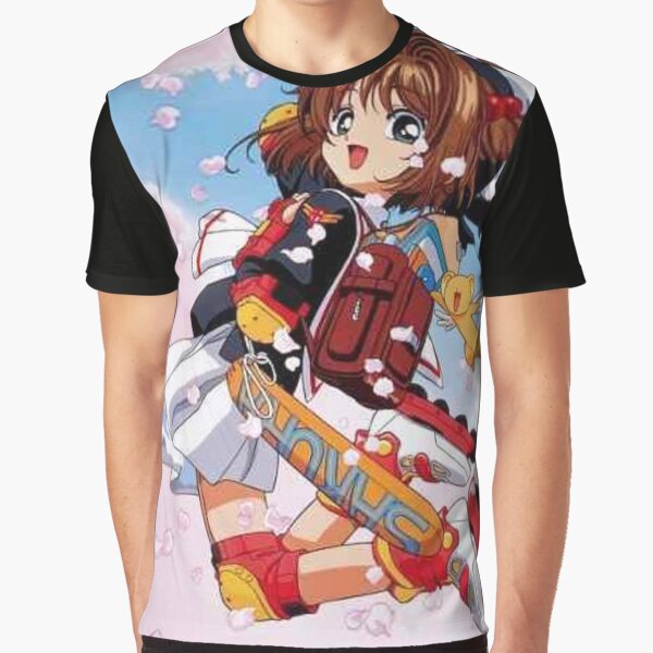Camibuzo Camiseta Manga Larga Sakura Card Captor Camibuzo Camiseta Manga Larga Sakura Card Captor