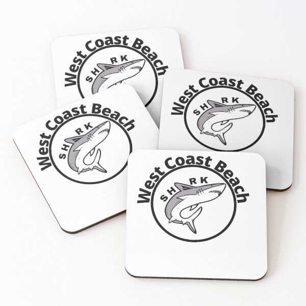 Item preview, West coest Beach shark designed and sold by Hardchek.