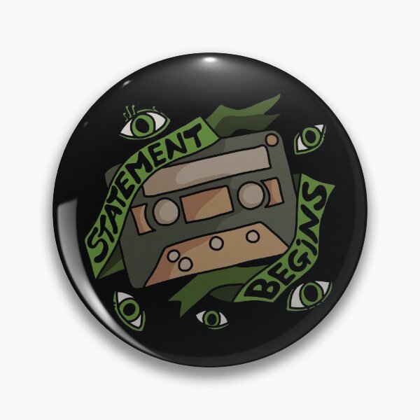 Item preview, The-magnus-archives, statment begins, magnus, podcast, scary, sky blue  designed and sold by RichardTB.