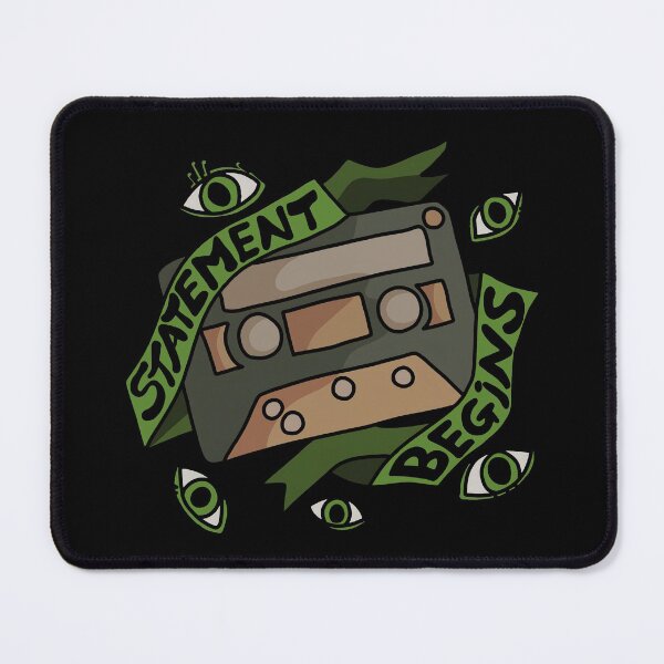 Item preview, The-magnus-archives, statment begins, magnus, podcast, scary, sky blue  designed and sold by RichardTB.