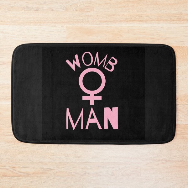 Item preview, S.O.I.L Signs: WombMan White on Black 4500 p3d designed and sold by TheSignsofSOIL.