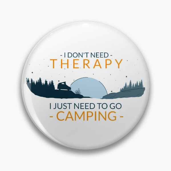 Item preview, Camping is the best therapy designed and sold by Good-tees.