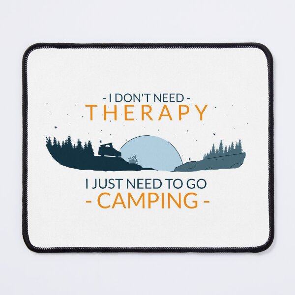 Item preview, Camping is the best therapy designed and sold by Good-tees.