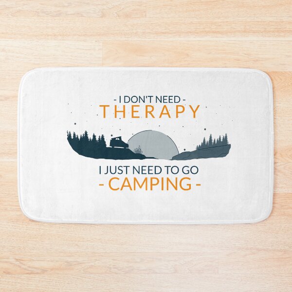 Item preview, Camping is the best therapy designed and sold by Good-tees.