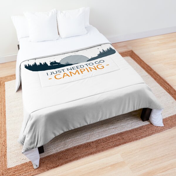 Camping is the best therapy Comforter