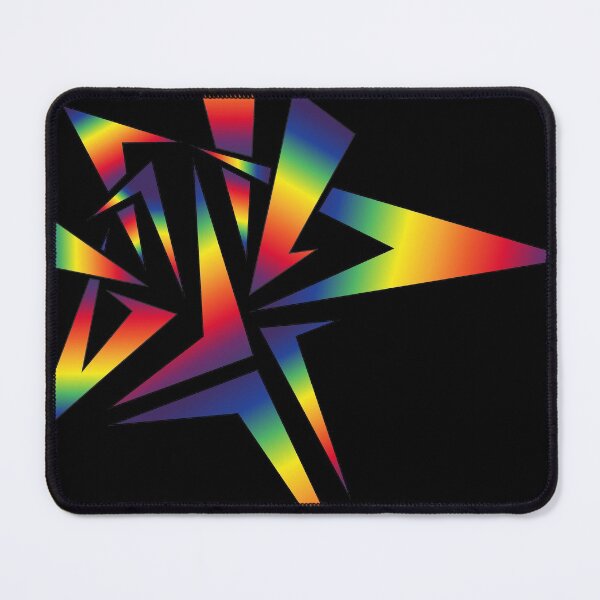 Item preview, Exploding rainbow star designed and sold by Mika-X-chu.