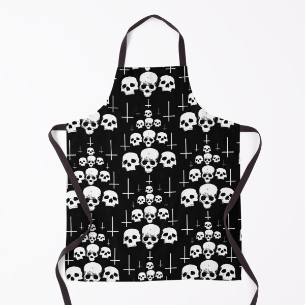 Item preview, Pyramid of white skulls and inverted cross designed and sold by Topmel.