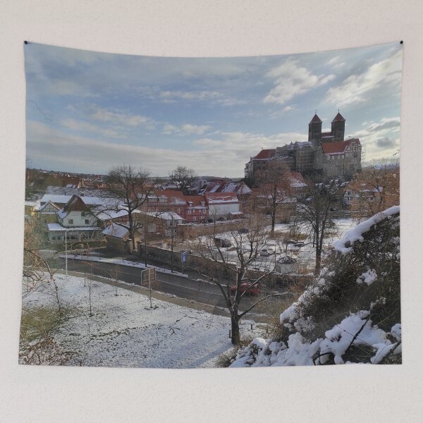 Item preview, View of Schloßberg Quedlinburg designed and sold by Gourmetkater.