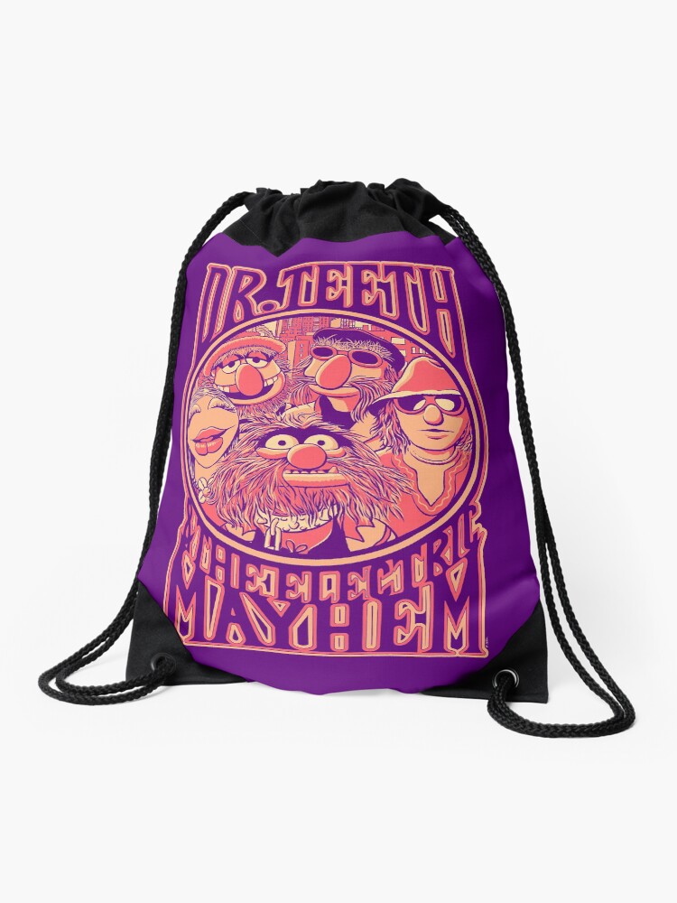 Thumbnail 1 of 3, Drawstring Bag, Dr. Teeth designed and sold by victor-calahan.