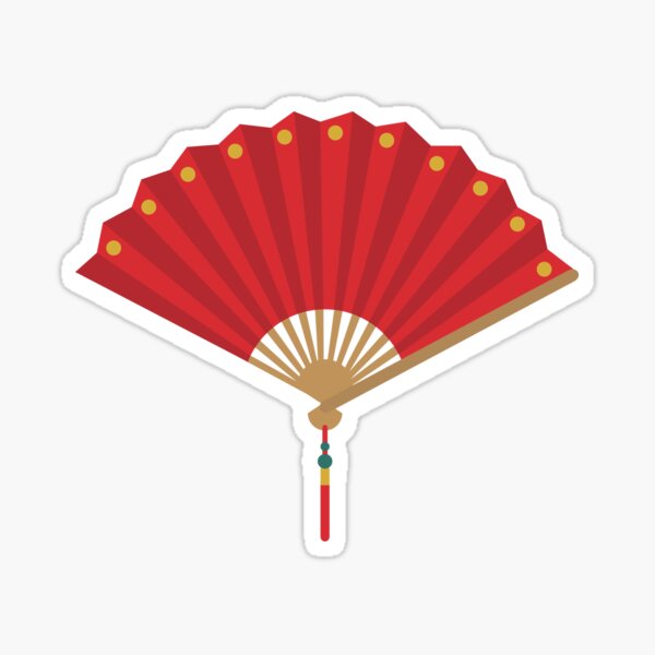 chinese-hand-fan-sticker-for-sale-by-jass-mina-redbubble