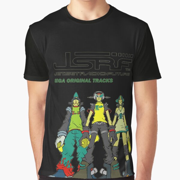 Vista previa del artículo con la obra «Portada de la banda sonora de Jet Set Radio Future», diseñado y vendido por Hillstrom45.