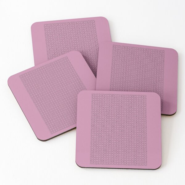Item preview, Pattern 5 crossings pink with a border designed and sold by thatsit-itslit.