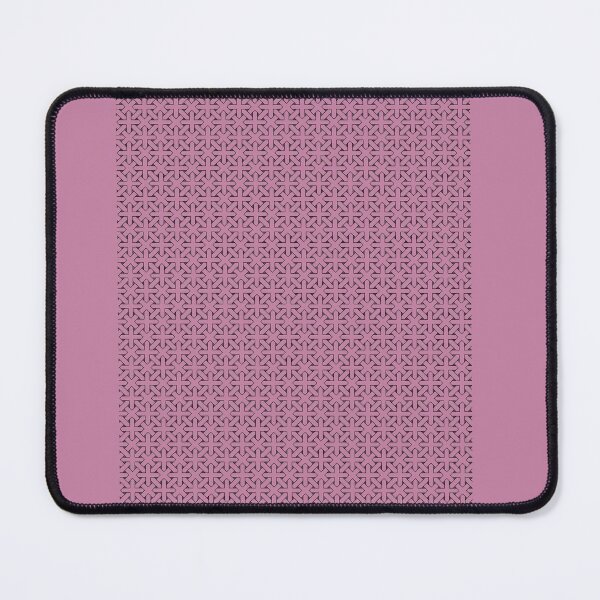 Item preview, Pattern 5 crossings pink with a border designed and sold by thatsit-itslit.